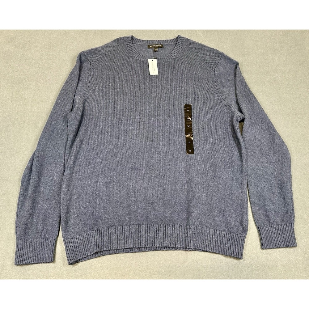 NEW Banana Republic Sweater Mens Size XL Cotton Wool Blend Crewneck Pullover NWT